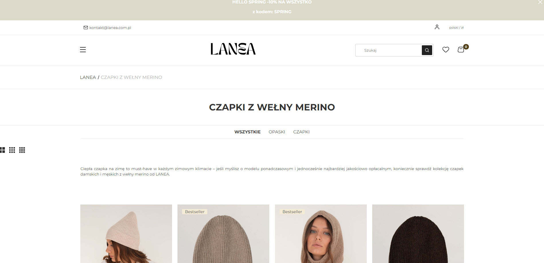 Damska czapka z wełny merino na prezent - jak dobrać bezpieczny fason i kolor?