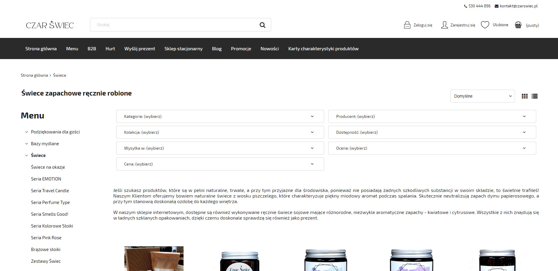 Czy warto kupować ręcznie robione świece sojowe?