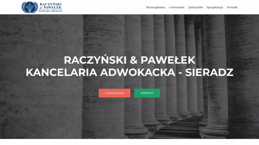 Zrzut ekranu strony